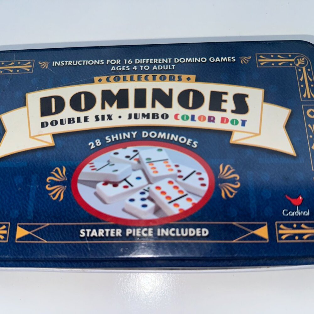#8041 Original Double Six Dominoes: Easy for Beginners - Fun for Everyone